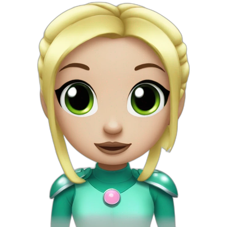 Power puff girls bubbles emoji
