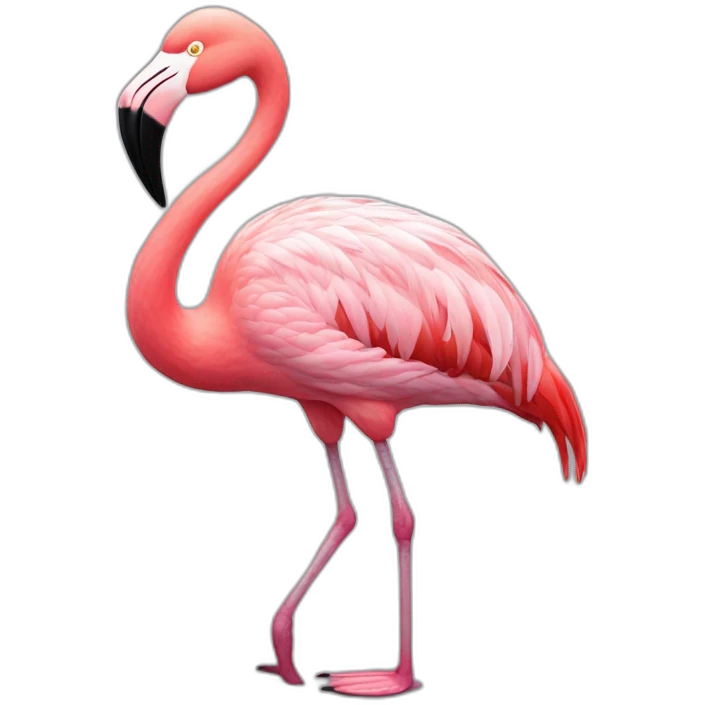 pink flamingo emoji