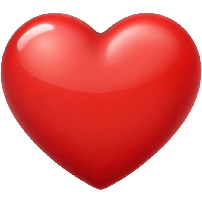 red heart emoji