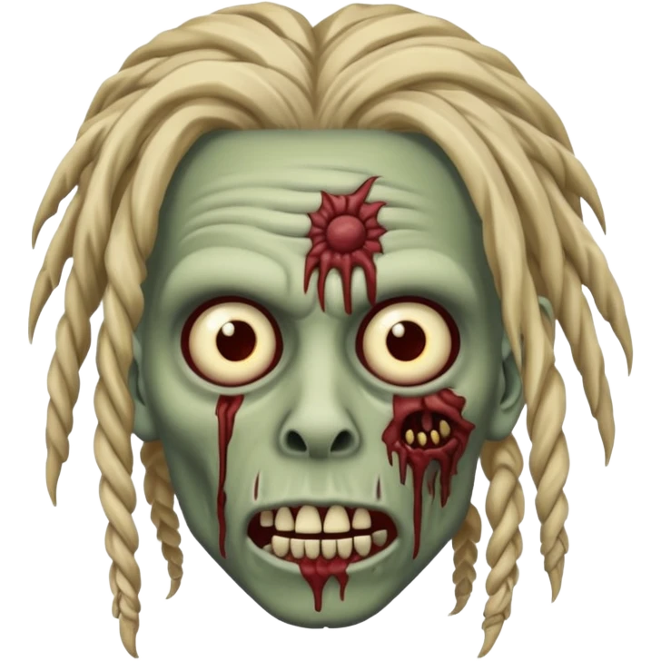 Zombie dreadhead  emoji