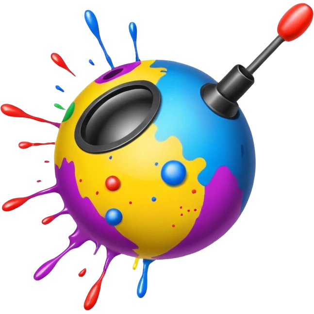 paintball bullett emoji