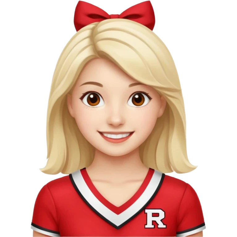 Rutgers Cheerleader emoji