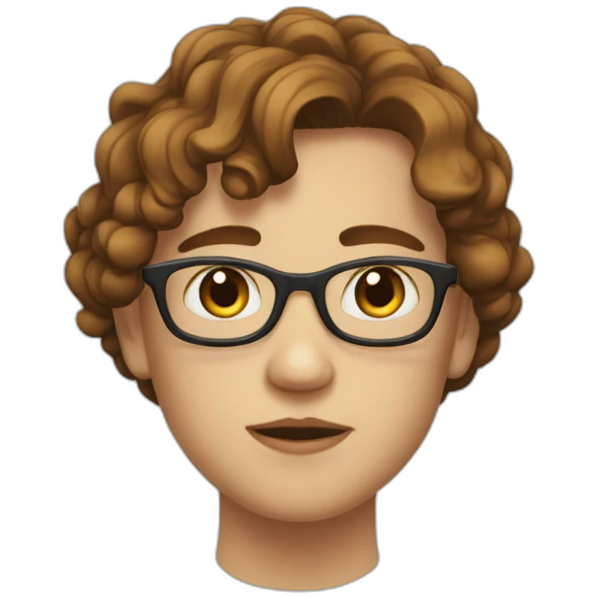 Adolescent gros et moche emoji