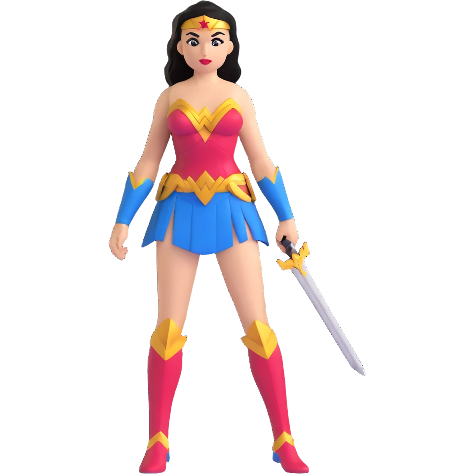 Wonder Woman superhero emoji