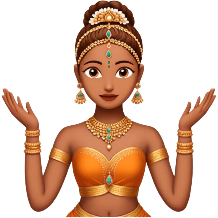 bharatnatyam hands emoji