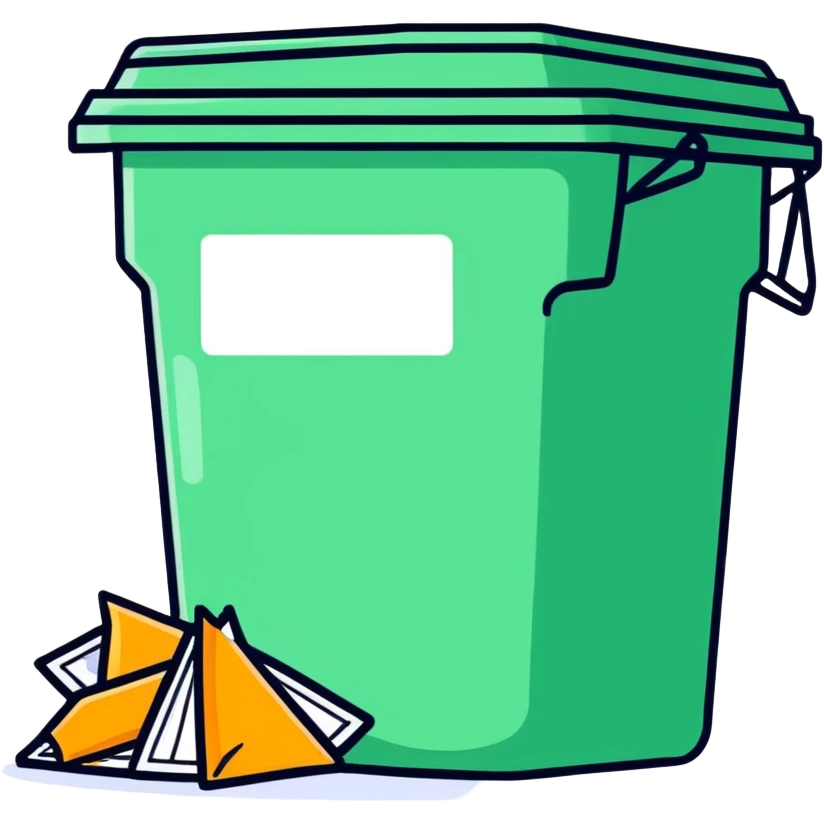 Trash emoji