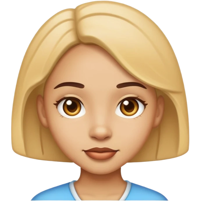 Light skin girl emoji