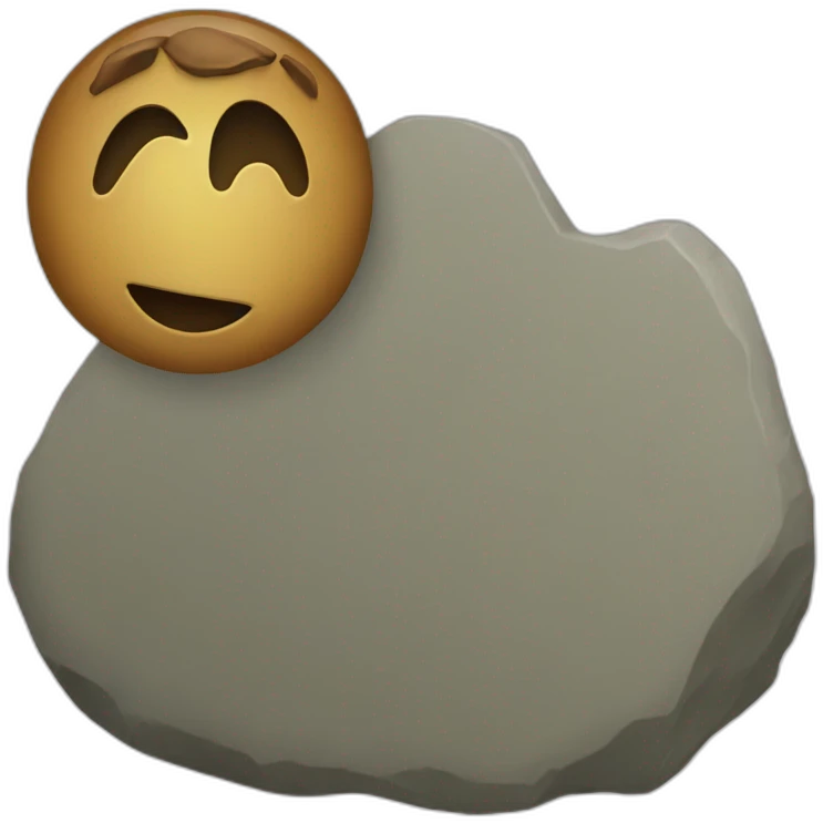 Thé Rock emoji