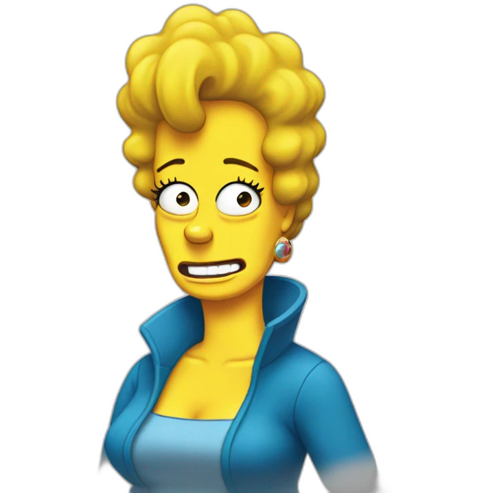 Marge Simpson emoji