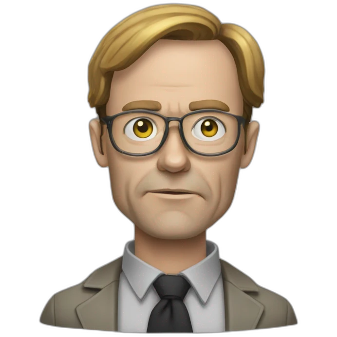 cyberpunk dwight schrutte emoji