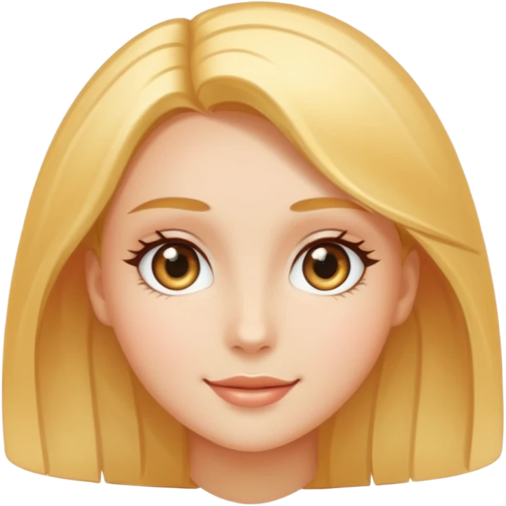 face silhouette with a shining youthful glow emoji