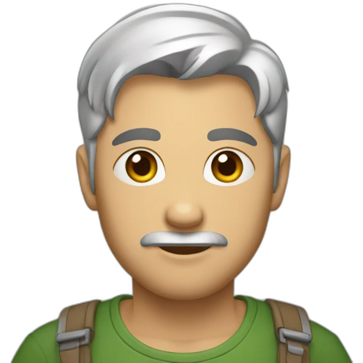 Ayyıldız mavi emoji