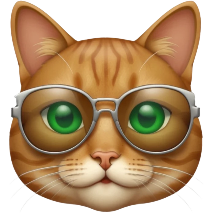 Cat wearing sunglasses emoji