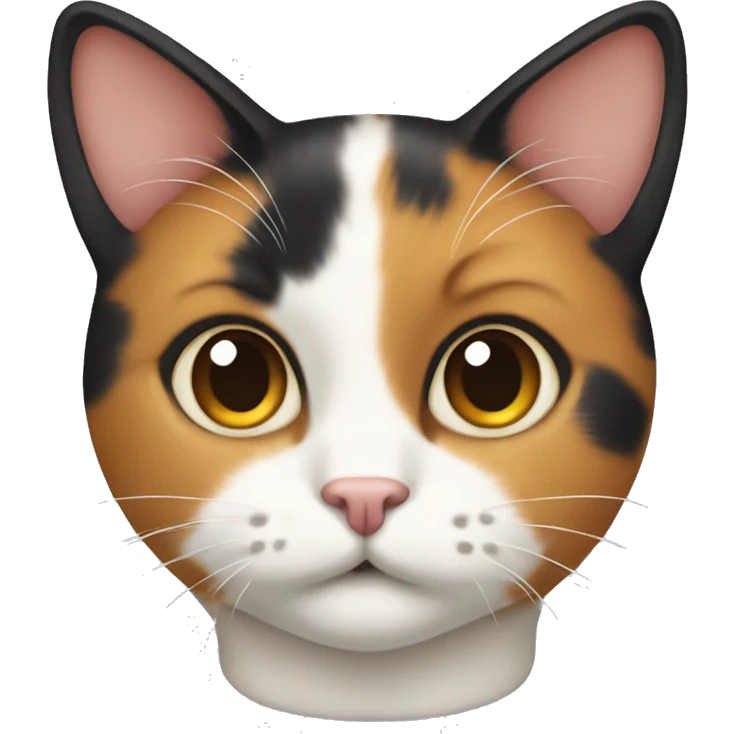 calico cat emoji
