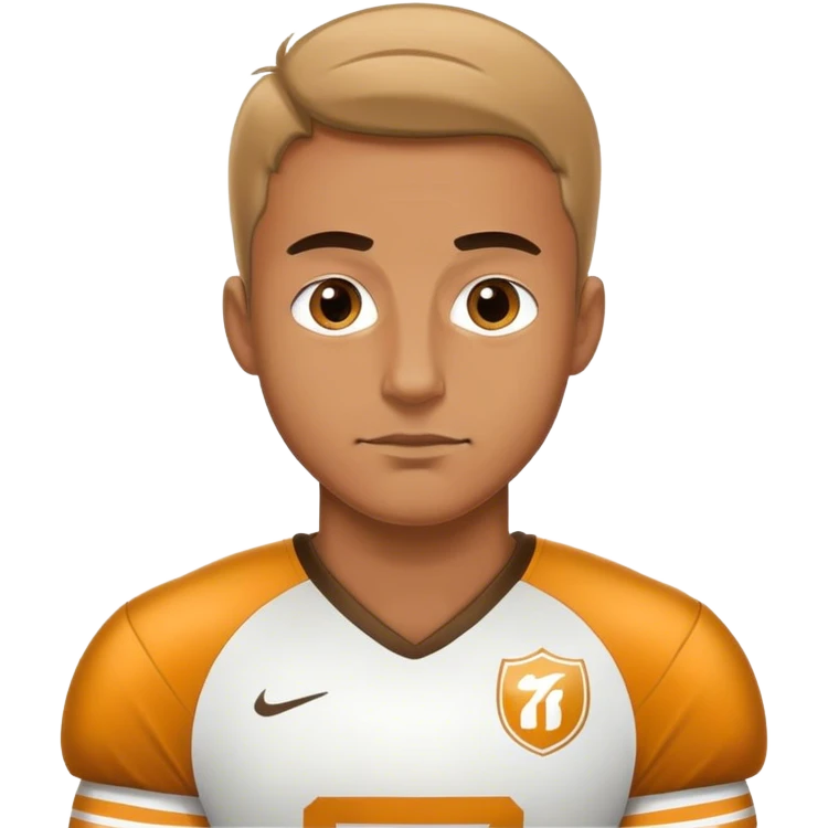 A footballer  emoji