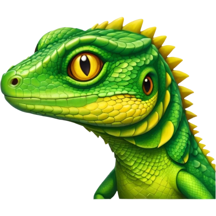 Groom lizard emoji