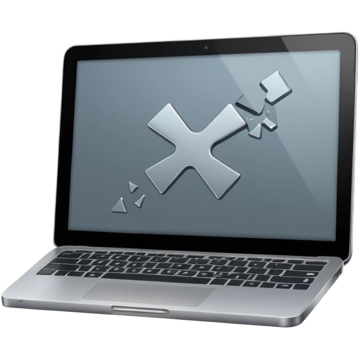 Throw laptop out of building emoji