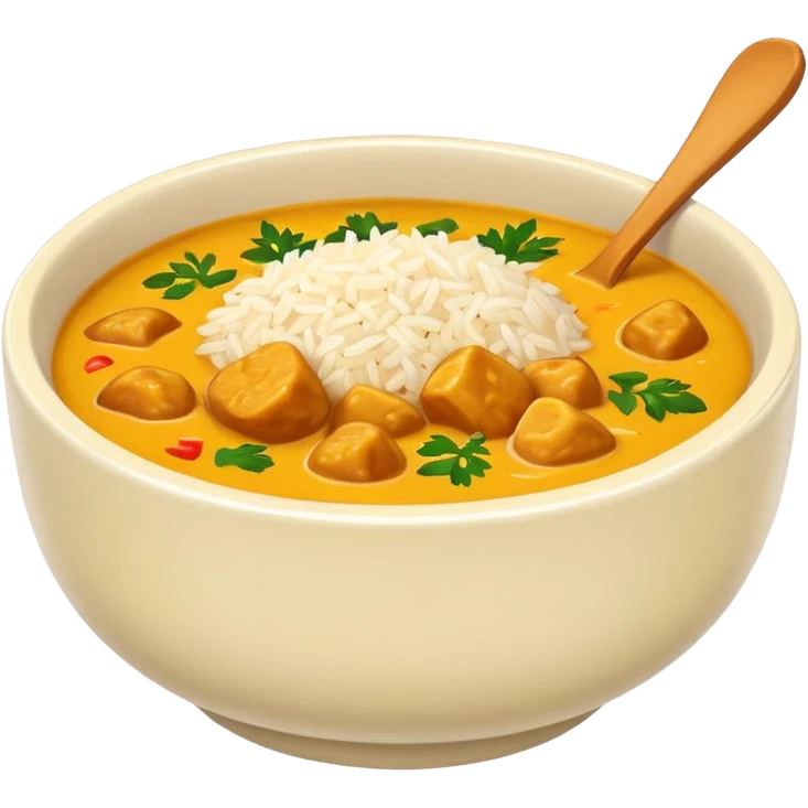 Rice curry  emoji