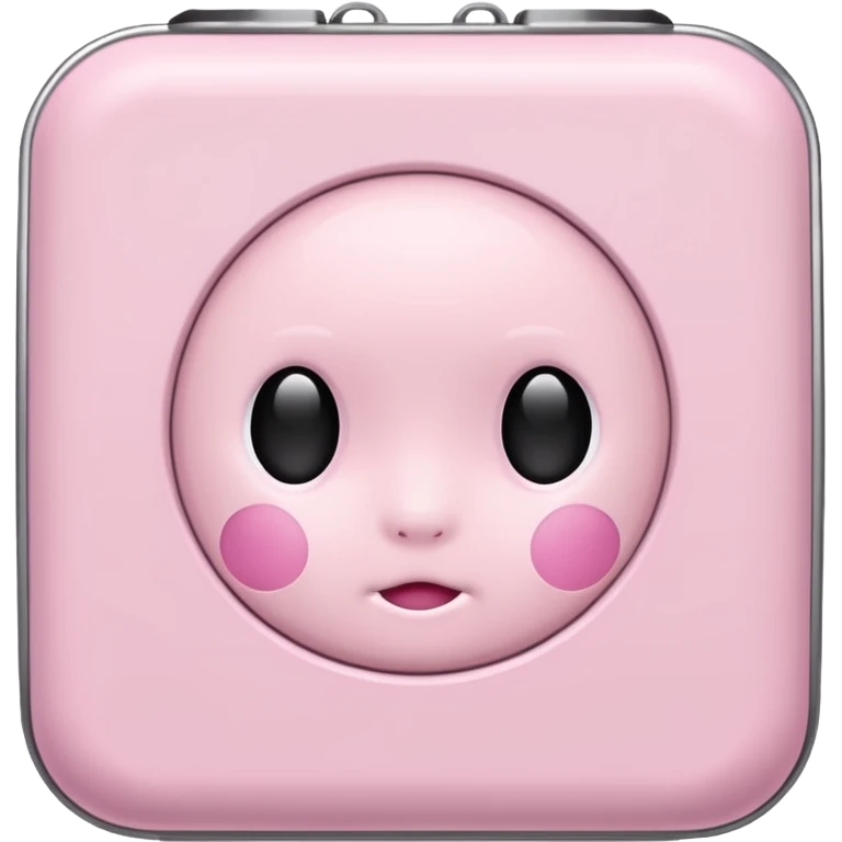 A stanley in baby pink emoji