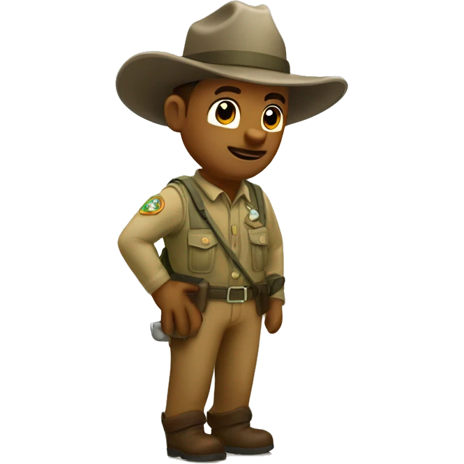 Elk fish park ranger emoji