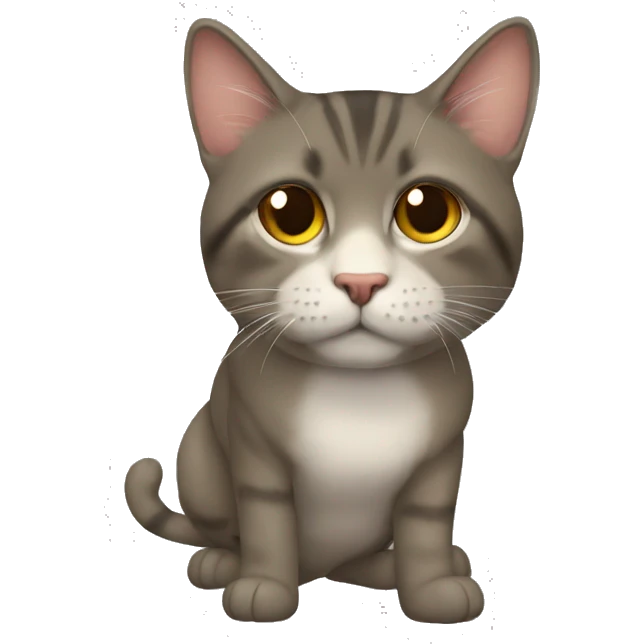 Дельфин кот emoji