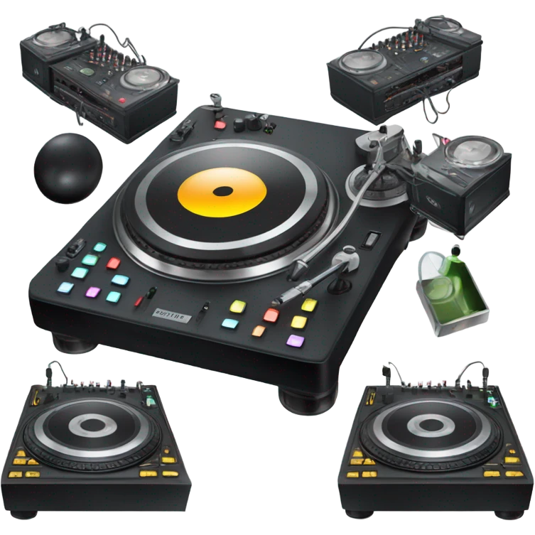 Dj turntables  emoji