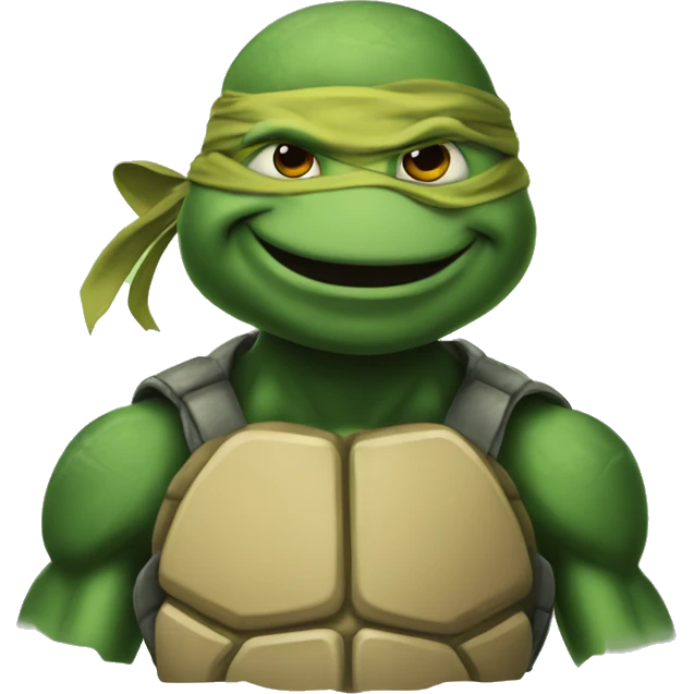 Ninja turtle emoji
