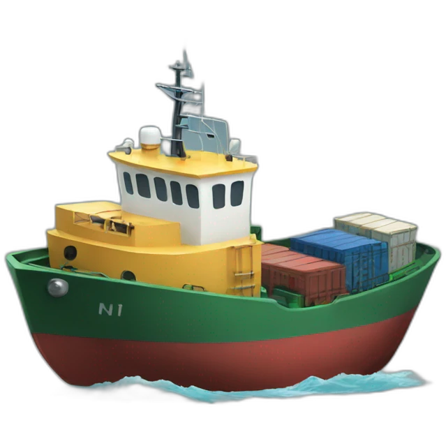 cargo boat emoji