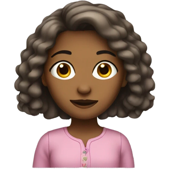 Just a girl  emoji