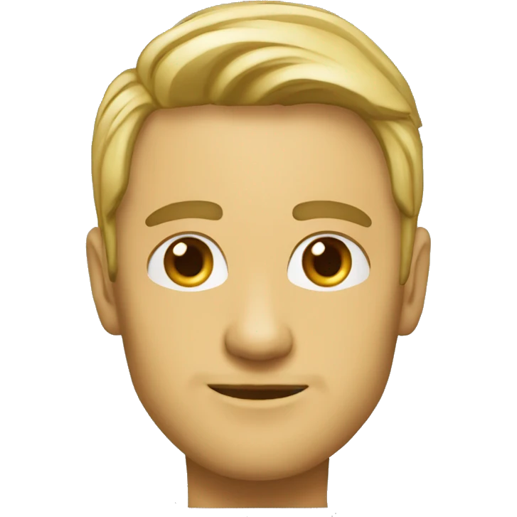 парень в деловом костюме  emoji