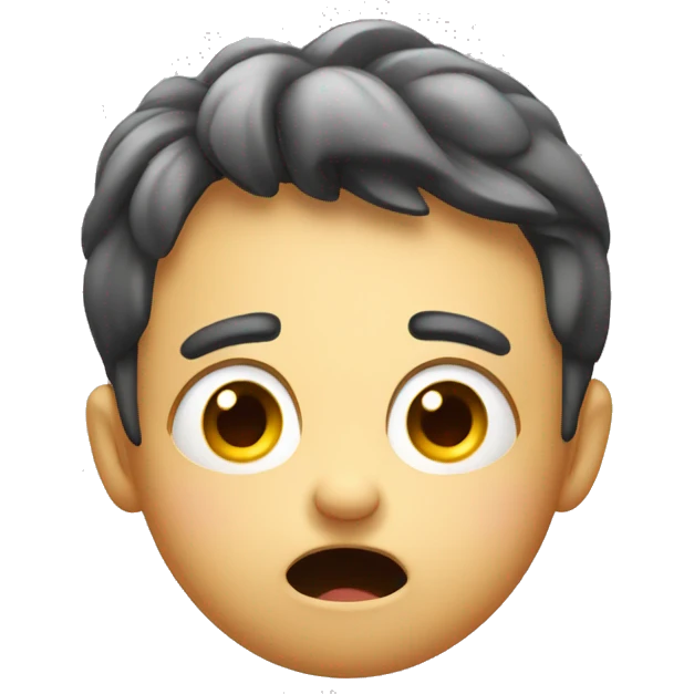 shocked face emoji