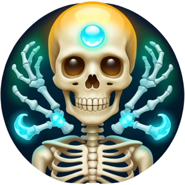 Aura+skeleton emoji