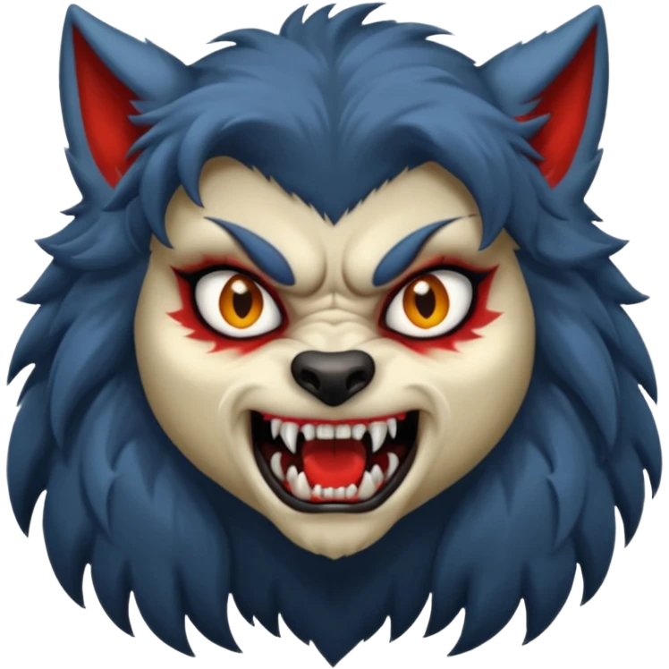 girl werewolf emoji