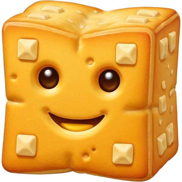 Cheez it bite  emoji