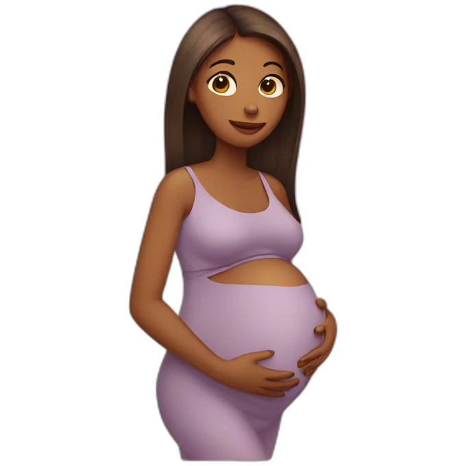 Pregnant emoji