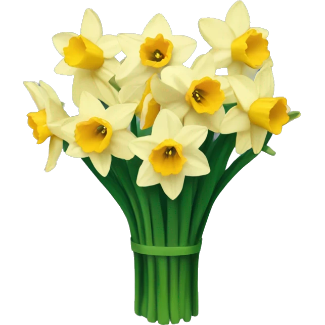 daffodil bouquet  emoji