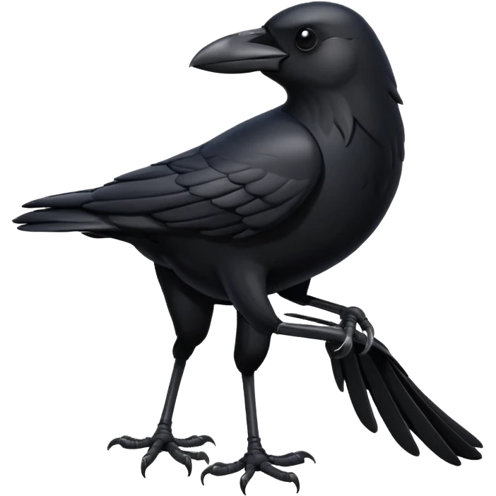 crow symbol  emoji