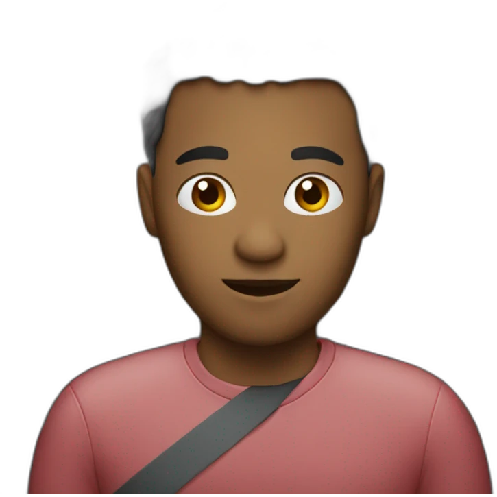Standing in car emoji