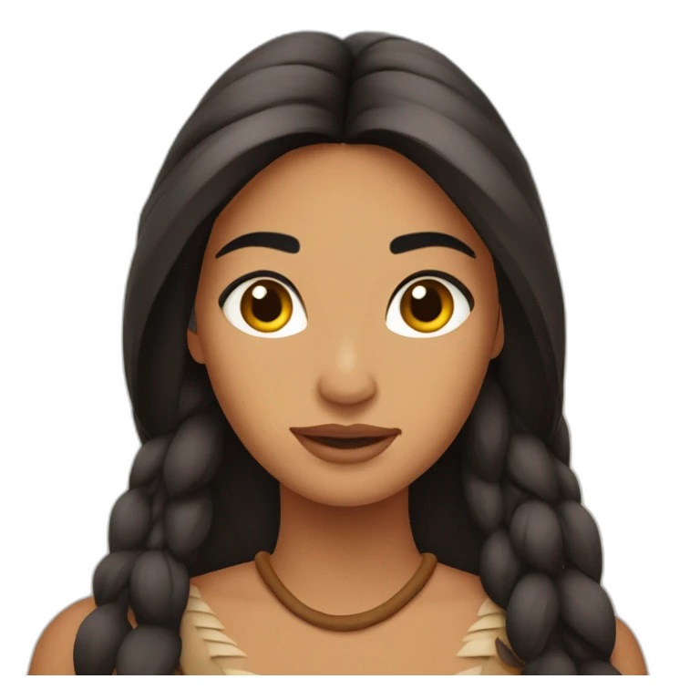 Pocahontas emoji