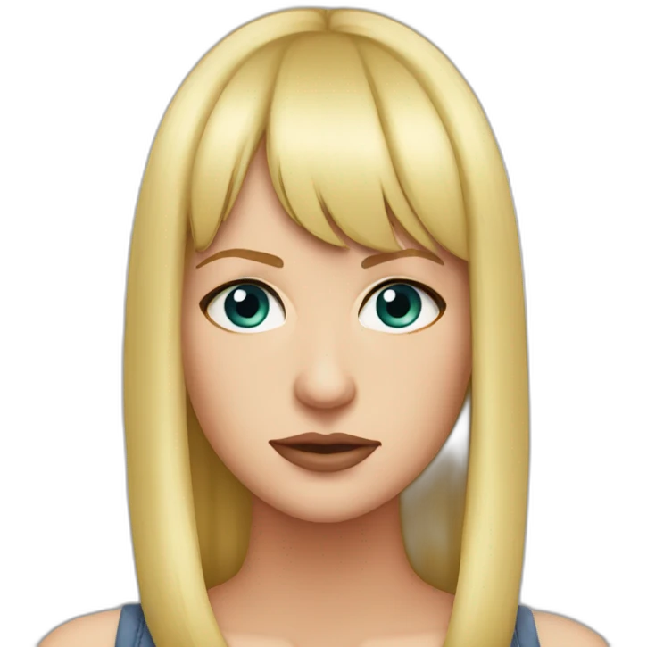 anna faris serious emoji