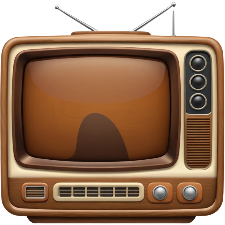 vintage television emoji