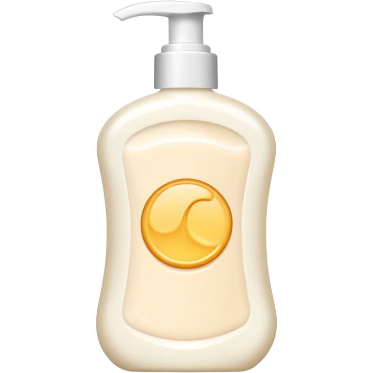 Body lotion cream form emoji