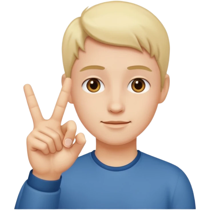 Le signe de main de jul emoji