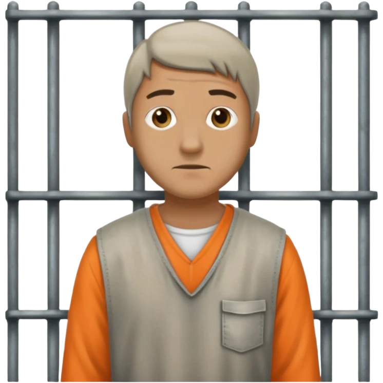 prison with man emoji