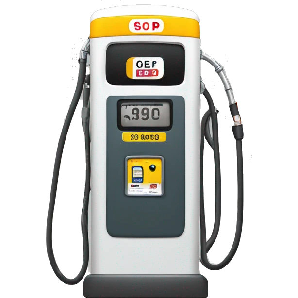 talking petrol pump  emoji