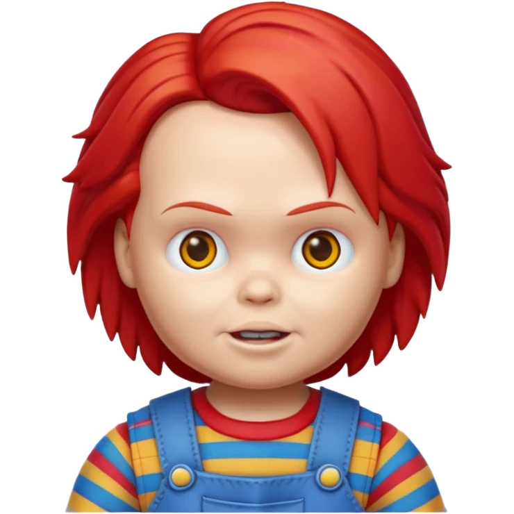 Un emojin de chuky emoji