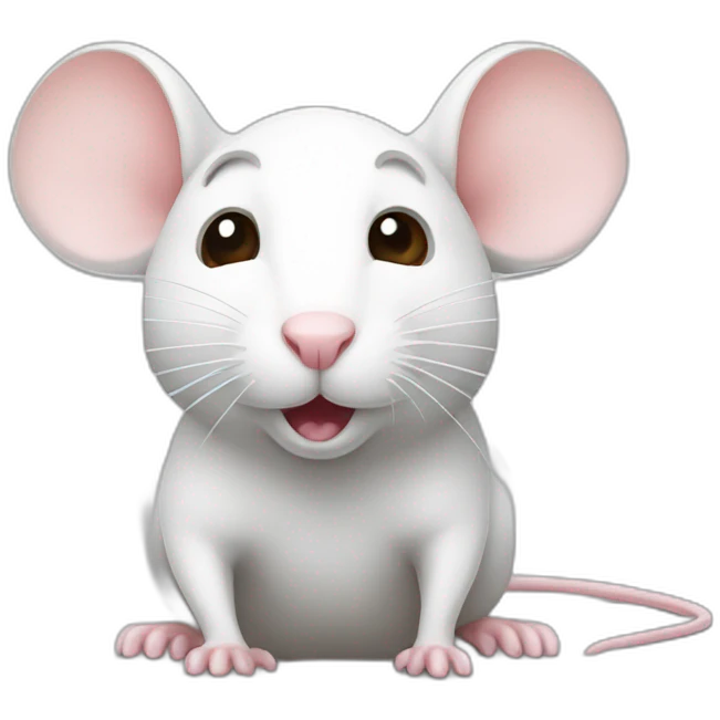 white Mouse emoji