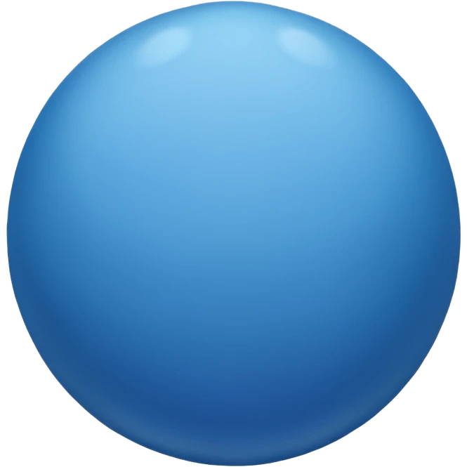 Blue emoji