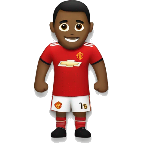 Manchester United logo emoji emoji