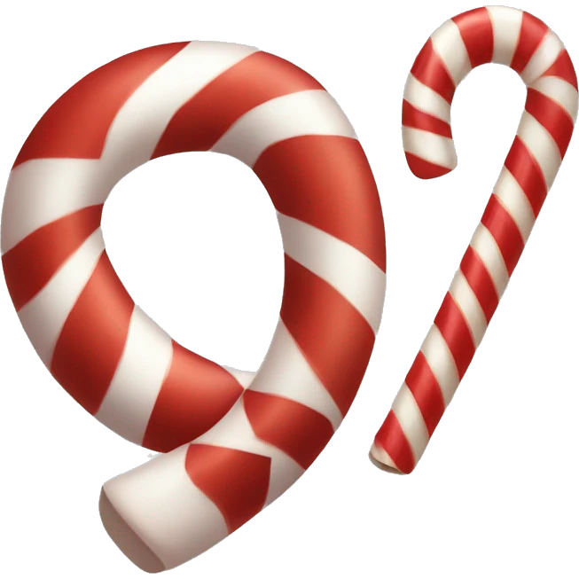 candy cane emoji